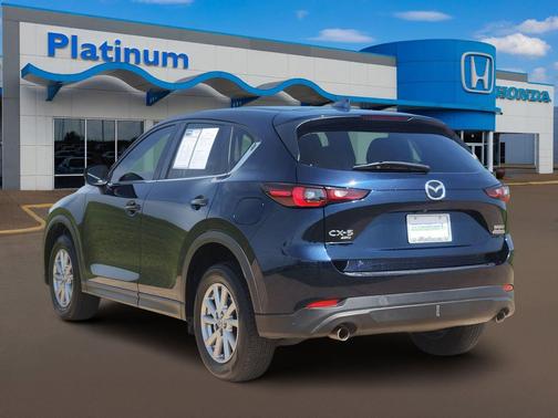 Deep Crystal Blue Mica 2022 Mazda CX-5 2.5 S Preferred Package