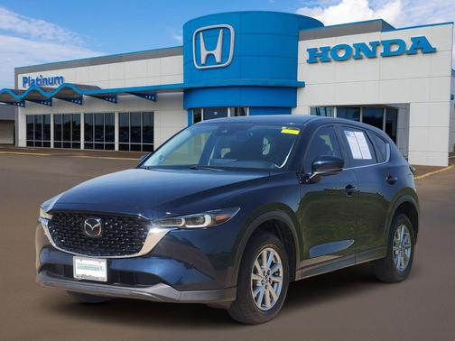 Deep Crystal Blue Mica 2022 Mazda CX-5 2.5 S Preferred Package