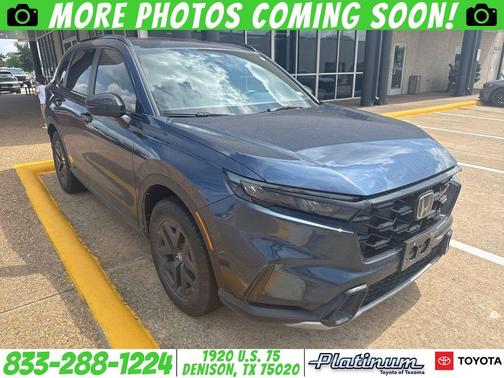 Canyon River Blue Metallic 2026 Honda CR-V Hybrid TrailSport AWD