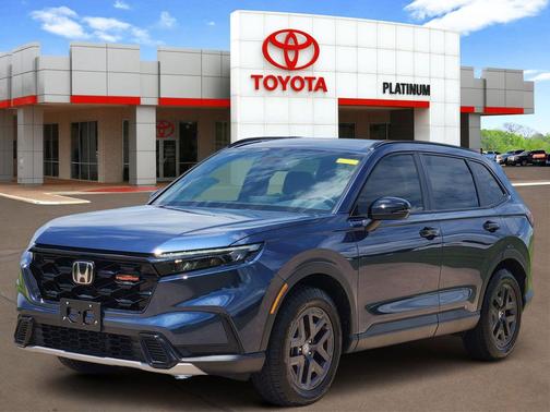 Canyon River Blue Metallic 2026 Honda CR-V Hybrid TrailSport AWD