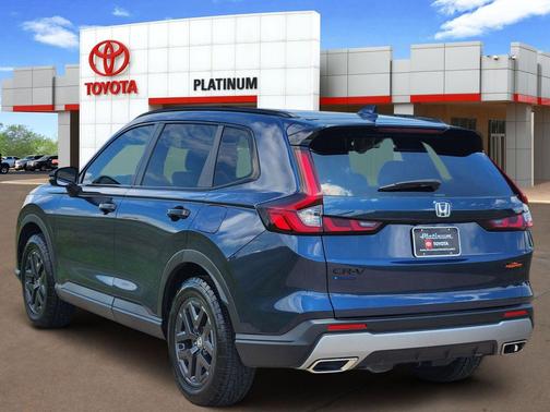 Canyon River Blue Metallic 2026 Honda CR-V Hybrid TrailSport AWD