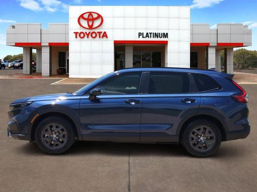 Canyon River Blue Metallic 2026 Honda CR-V Hybrid TrailSport AWD