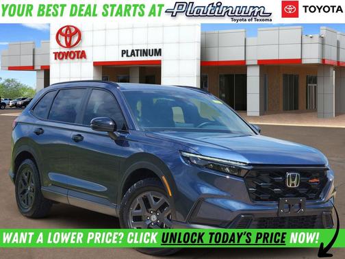 Canyon River Blue Metallic 2026 Honda CR-V Hybrid TrailSport AWD
