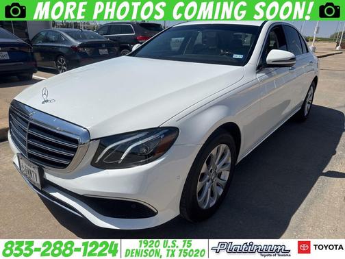 White 2017 Mercedes-Benz E-Class 4MATIC