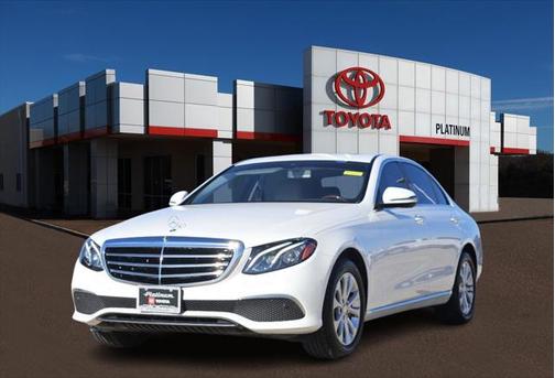 White 2017 Mercedes-Benz E-Class 4MATIC