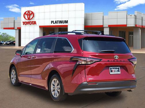 Ruby Flare Pearl 2026 Toyota Sienna XLE