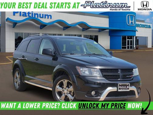 Pitch Black Clearcoat 2017 Dodge Journey Crossroad