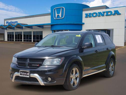 Pitch Black Clearcoat 2017 Dodge Journey Crossroad