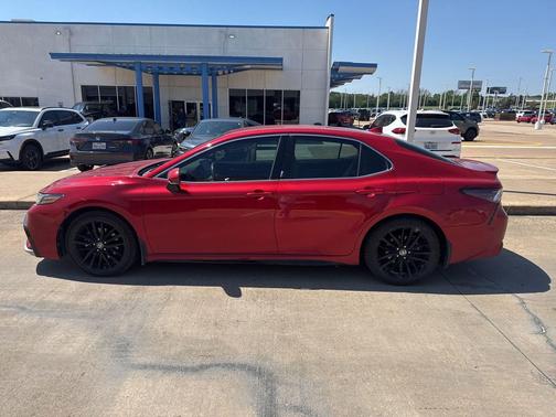 Red 2021 Toyota Camry XSE