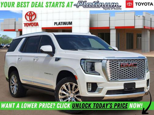 White Frost Tricoat 2023 GMC Yukon Denali