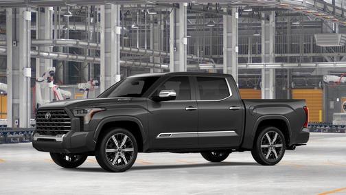 Magnetic Gray Metallic 2026 Toyota Tundra Hybrid Capstone
