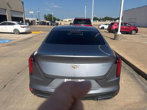 Satin Steel Metallic 2021 Cadillac CT4 Premium Luxury