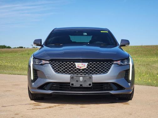 Satin Steel Metallic 2021 Cadillac CT4 Premium Luxury
