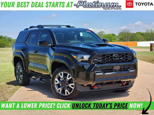 Black 2026 Toyota 4Runner TRD Sport Premium