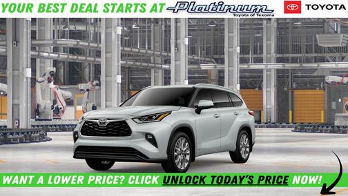Wind Chill Pearl 2026 Toyota Highlander Hybrid Limited