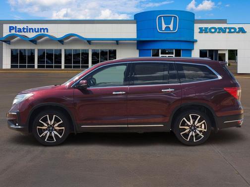 Maroon 2022 Honda Pilot AWD Elite
