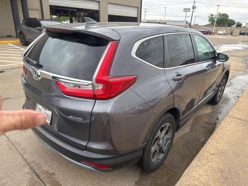 Gray 2019 Honda CR-V EX-L