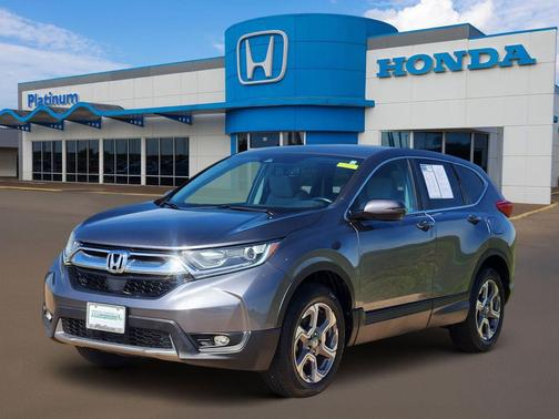 Gray 2019 Honda CR-V EX-L