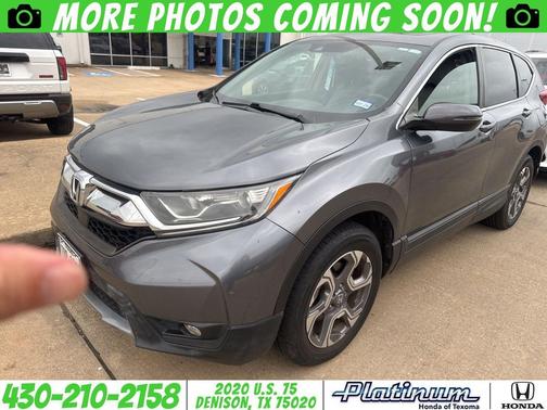 Gray 2019 Honda CR-V EX-L