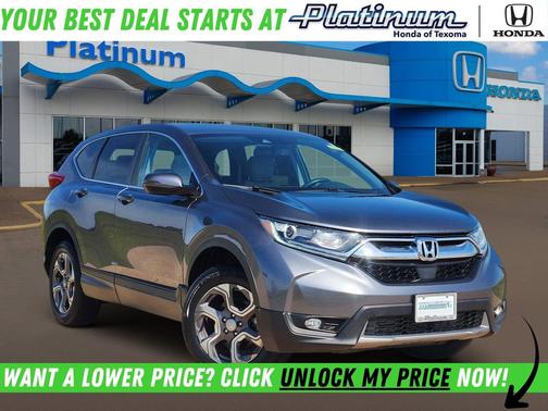 Gray 2019 Honda CR-V EX-L