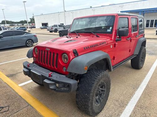 Firecracker Red Clear Coat 2015 Jeep Wrangler Unlimited Rubicon