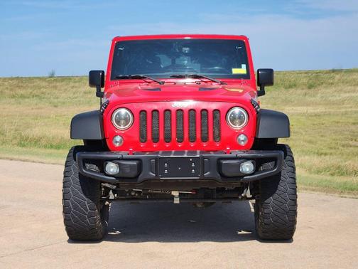 Firecracker Red Clear Coat 2015 Jeep Wrangler Unlimited Rubicon