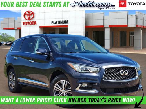 Hermosa Blue 2019 INFINITI QX60 Pure
