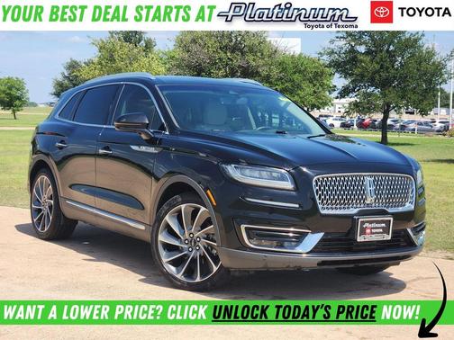 Infinite Black 2020 Lincoln Nautilus Reserve