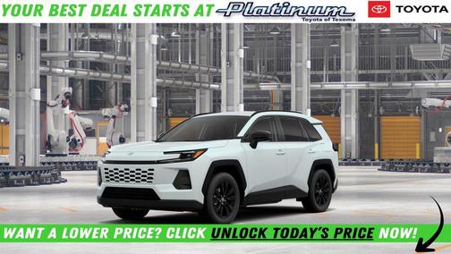 Wind Chill Pearl 2026 Toyota RAV4 XLE Premium