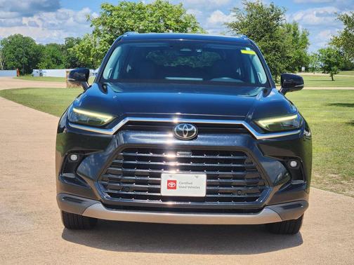 Midnight Black Metallic 2024 Toyota Grand Highlander Limited