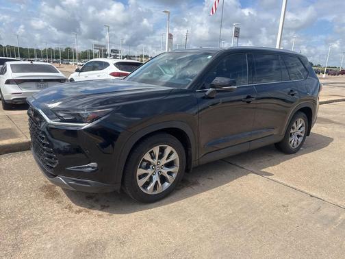 Midnight Black Metallic 2024 Toyota Grand Highlander Limited
