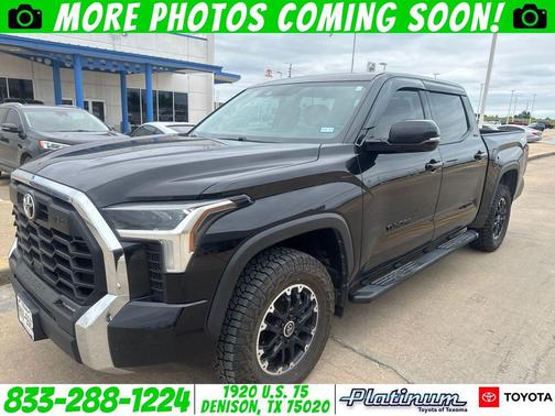 Midnight Black Metallic 2022 Toyota Tundra SR5