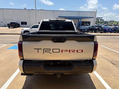 White 2022 Toyota Tundra Hybrid TRD Pro