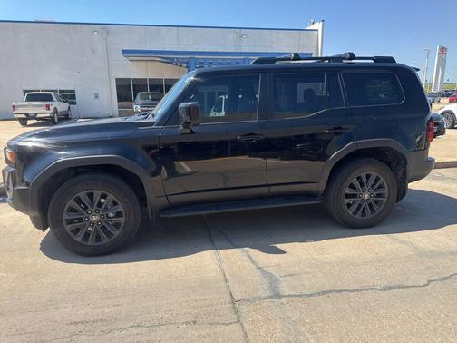 Black 2024 Toyota Land Cruiser Base