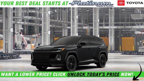 Midnight Black Metallic 2026 Toyota RAV4 SE