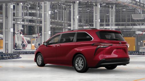 Ruby Flare Pearl 2026 Toyota Sienna XLE