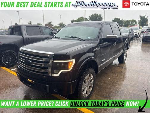 Tuxedo Black Metallic 2014 Ford F-150 Platinum
