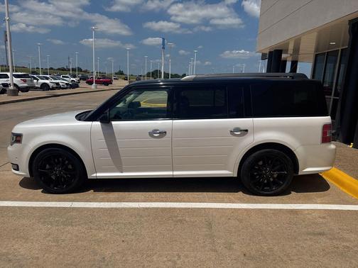 White Platinum Clearcoat Metallic 2019 Ford Flex Limited w/EcoBoost