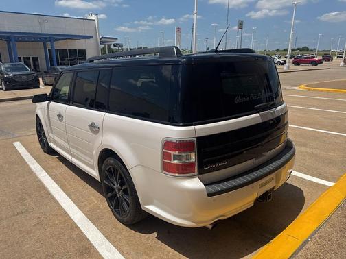 White Platinum Clearcoat Metallic 2019 Ford Flex Limited w/EcoBoost