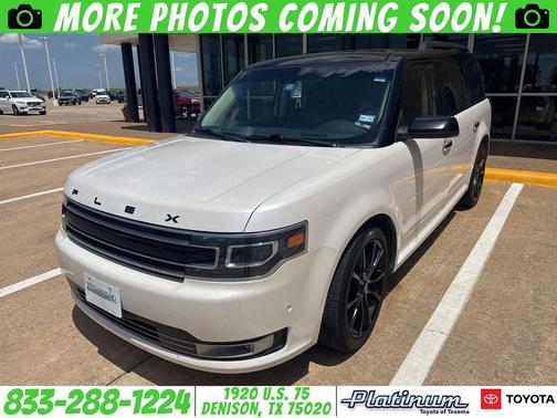 White Platinum Clearcoat Metallic 2019 Ford Flex Limited w/EcoBoost
