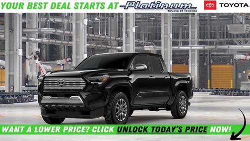 Black 2026 Toyota Tacoma Hybrid Limited