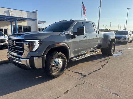 Thunderstorm Gray 2024 GMC Sierra 3500 SLT
