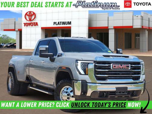 Thunderstorm Gray 2024 GMC Sierra 3500 SLT