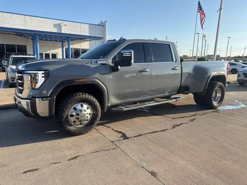 Thunderstorm Gray 2024 GMC Sierra 3500 SLT