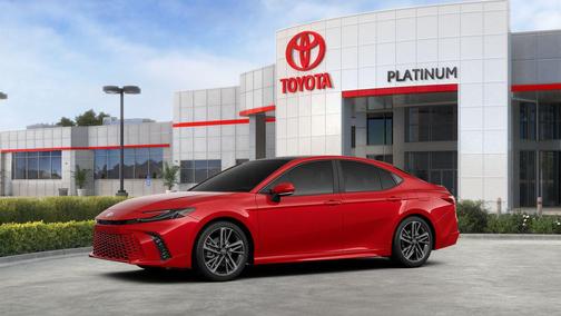 Supersonic Red 2026 Toyota Camry XSE