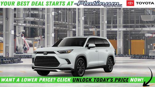 Wind Chill Pearl 2026 Toyota Grand Highlander Hybrid Platinum MAX
