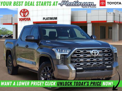 Magnetic Gray Metallic 2025 Toyota Tundra Hybrid Platinum