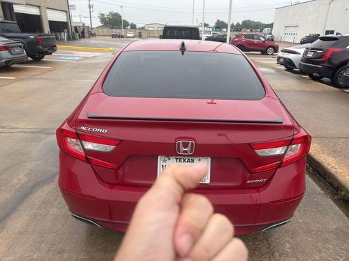 San Marino Red 2021 Honda Accord Sport 1.5T