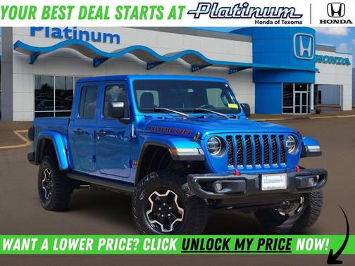 Hydro Blue Pearlcoat 2020 Jeep Gladiator Rubicon