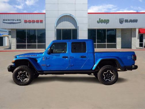 Hydro Blue Pearlcoat 2020 Jeep Gladiator Rubicon